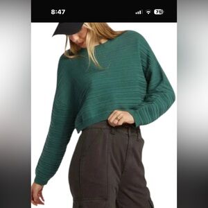 Billabong "Chasing the Light" Cropped Sweater